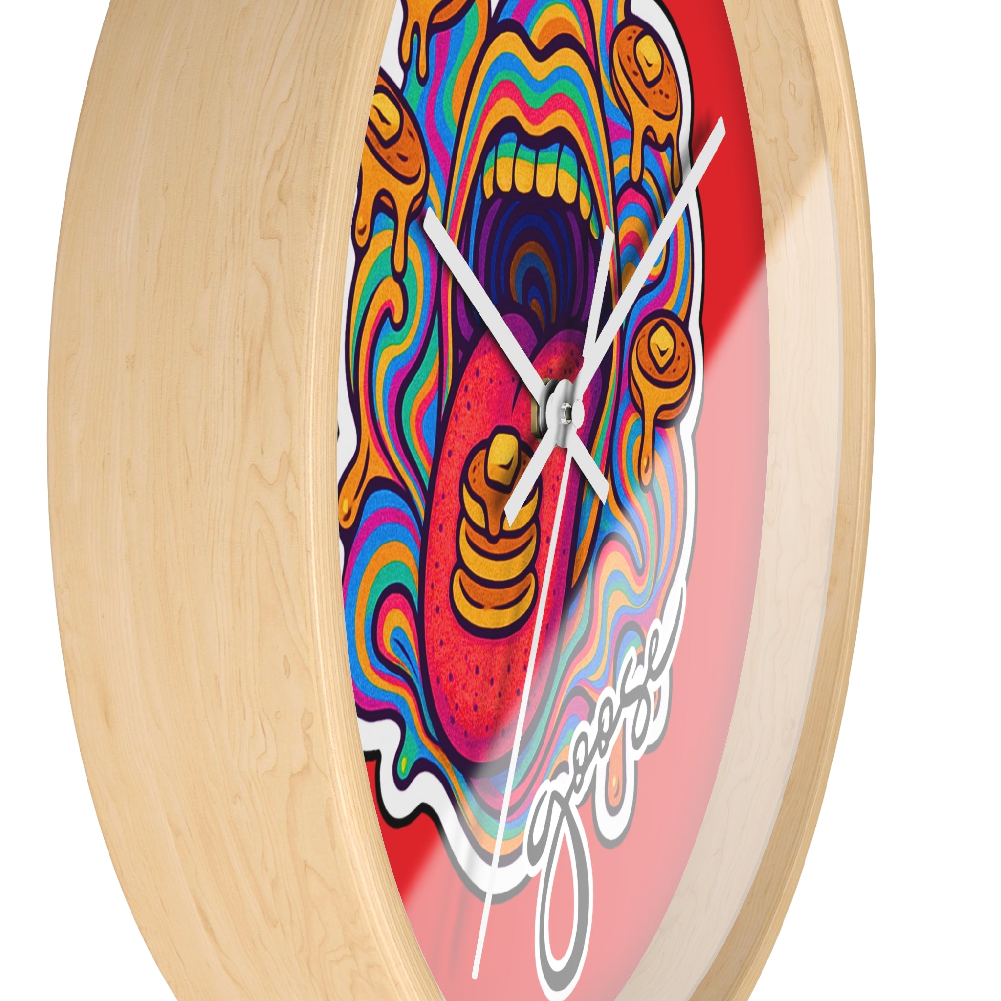 Goose The Band Pancake Artwork Wall Clock | Trippy Music Decor