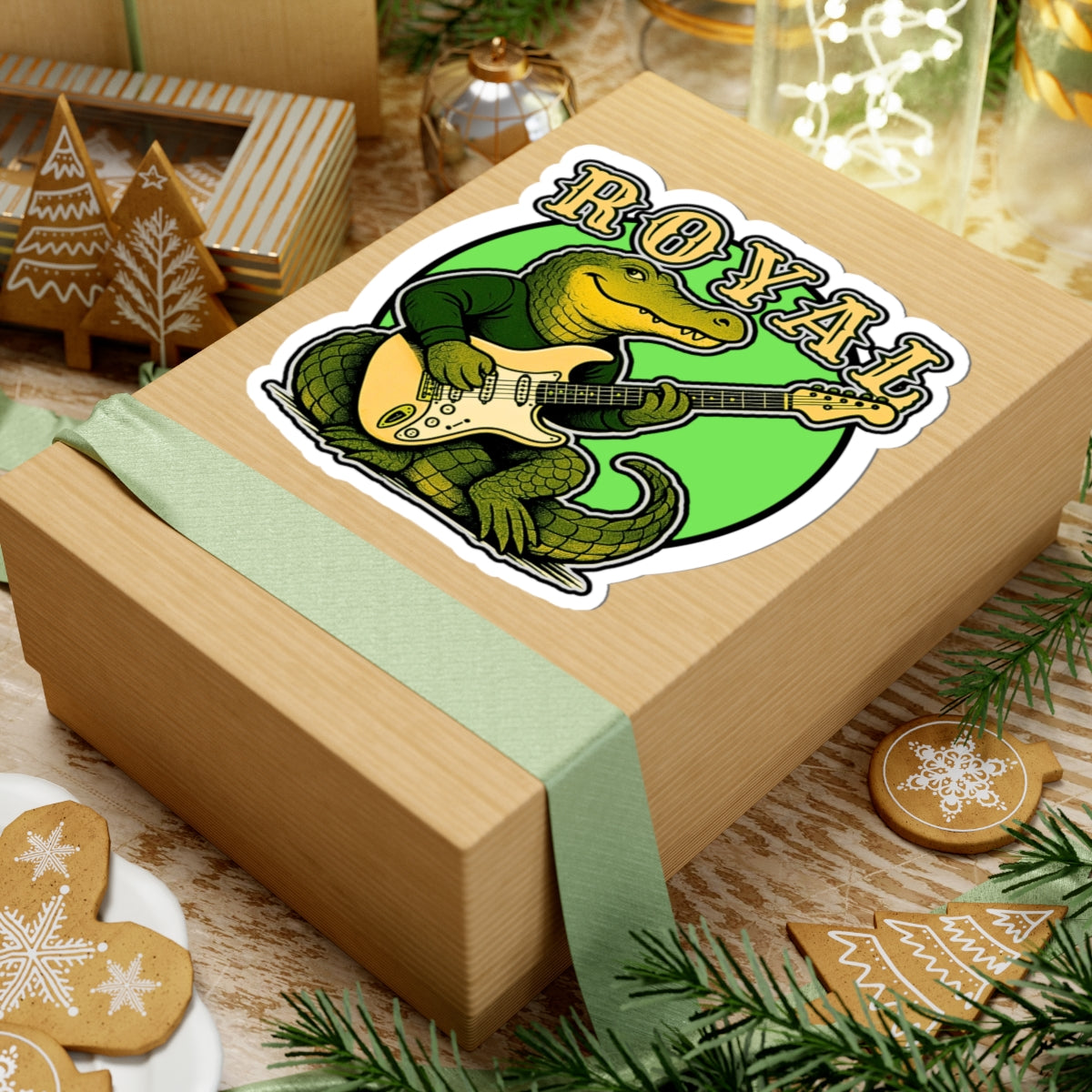 Goose the Band - Royal Alligator Guitar Sticker | Kiss-Cut Sticker