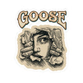 Goose the Band - Vintage Peeking Face Goose sticker | Kiss-Cut Sticker