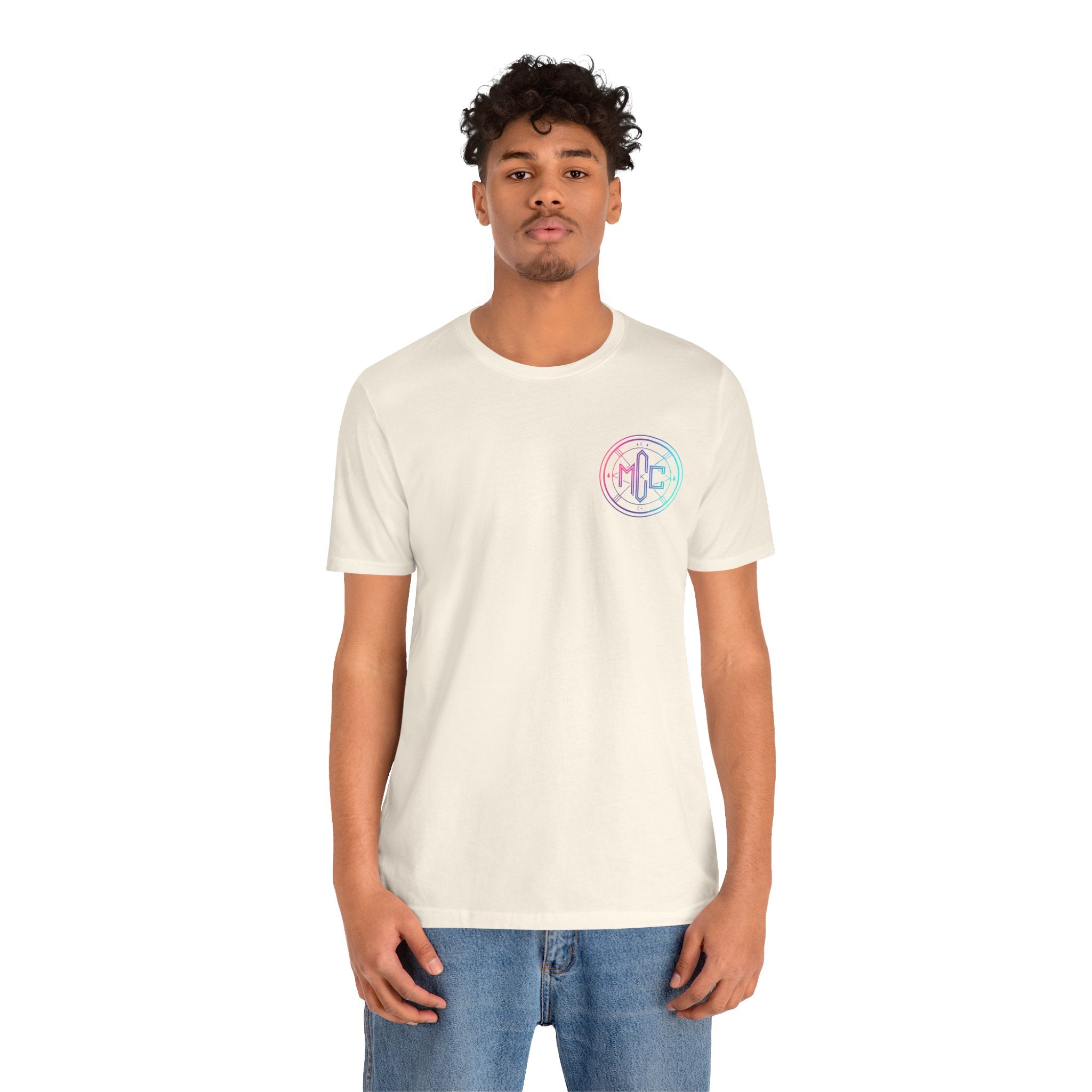 Moon Cabin Collective T-Shirt — Moonlit Cabin Graphic Tee ("Rooted in Nature • Driven by Sound")