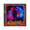Goose the Band - Silhouette Sticker | Psychedelic retro wave kiss-cut sticker