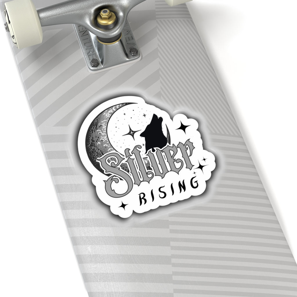 Goose the Band - Silver Rising wolf moon Sticker | Kiss-Cut vinyl decal