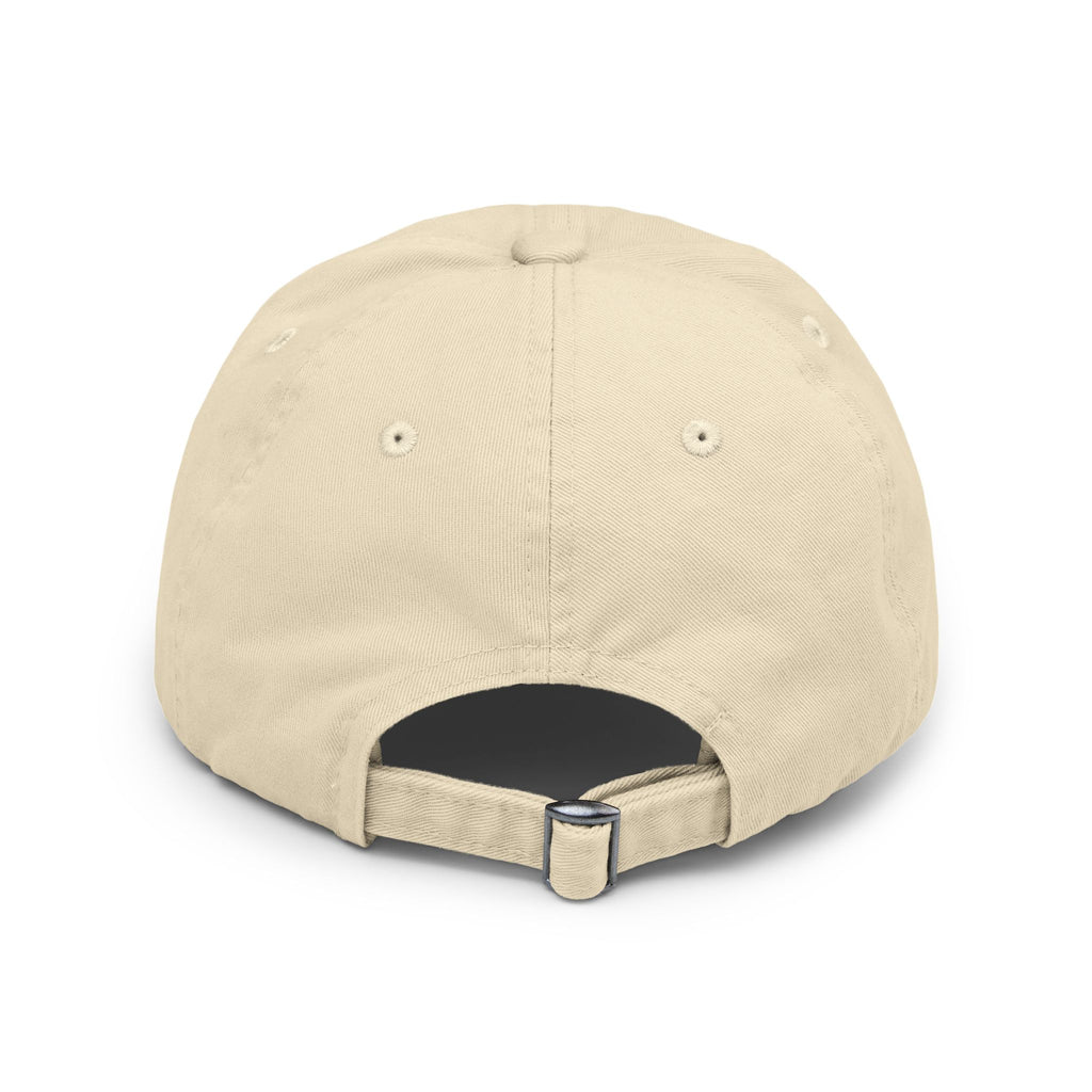 Goose Vintage Script Cap — Distressed Baseball Hat