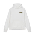 Goose Print Script Logo Hoodie | Logo Print Chest Design