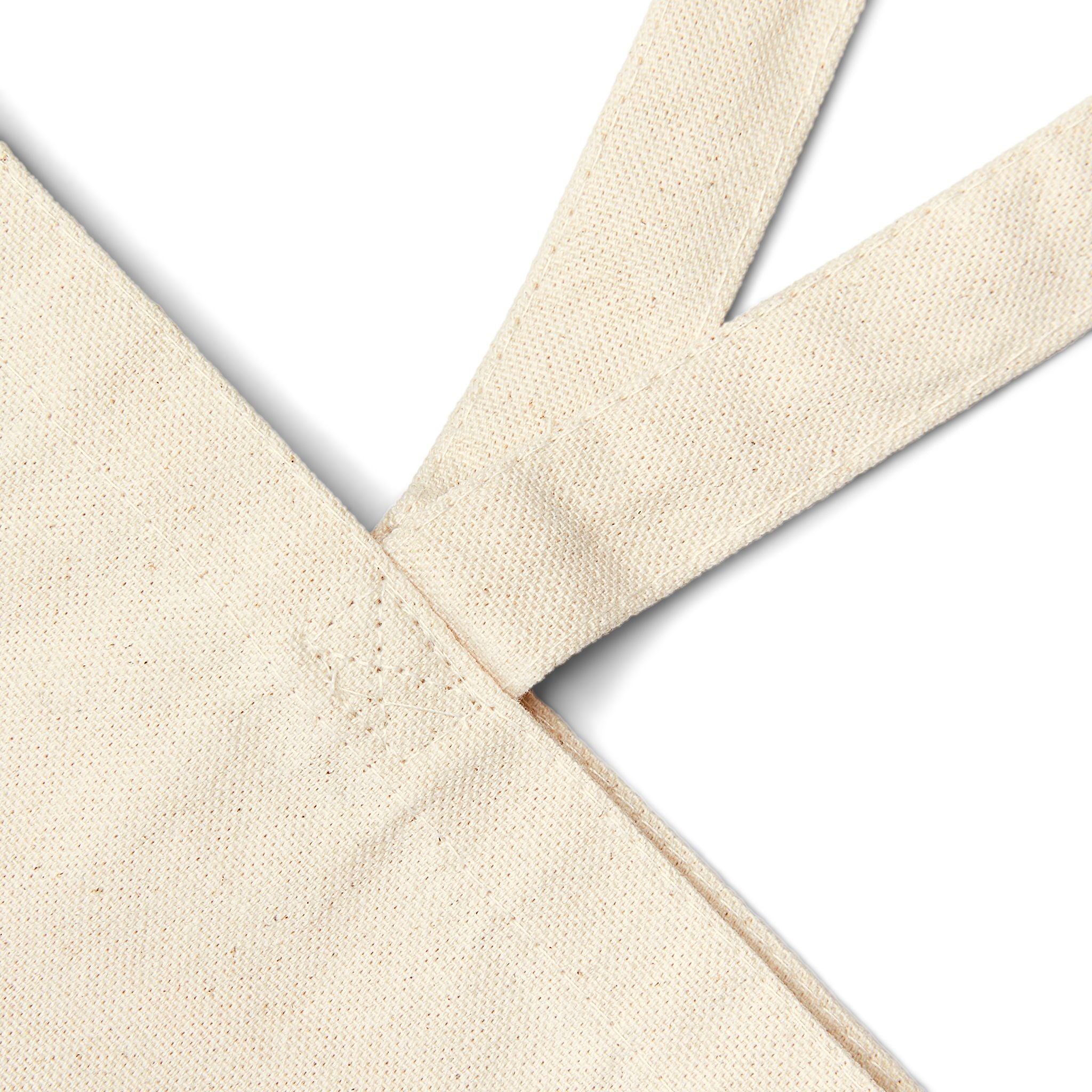 Tote Bag - Retro "Goose" Script Canvas Tote (Vintage Orange & Brown)