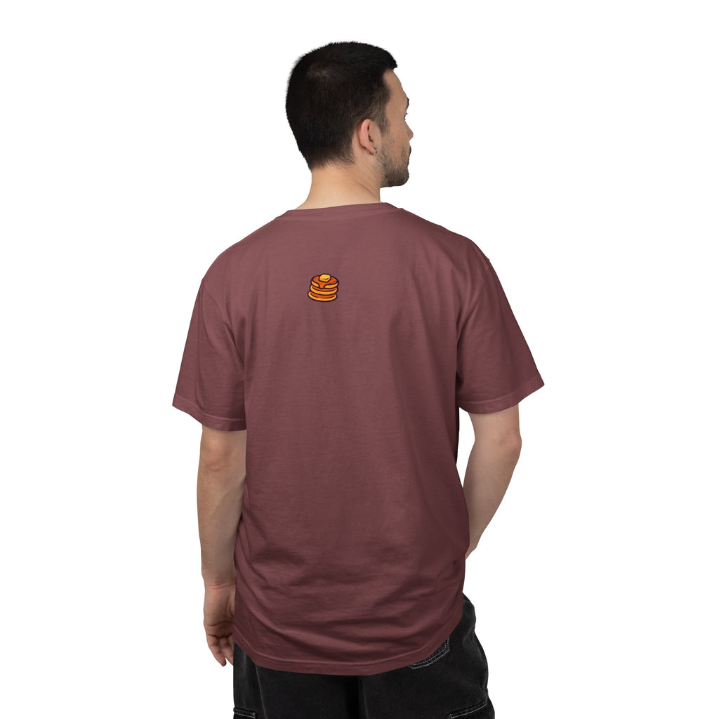 Pancake Mouth T-Shirt — Retro Psychedelic Breakfast Graphic Tee