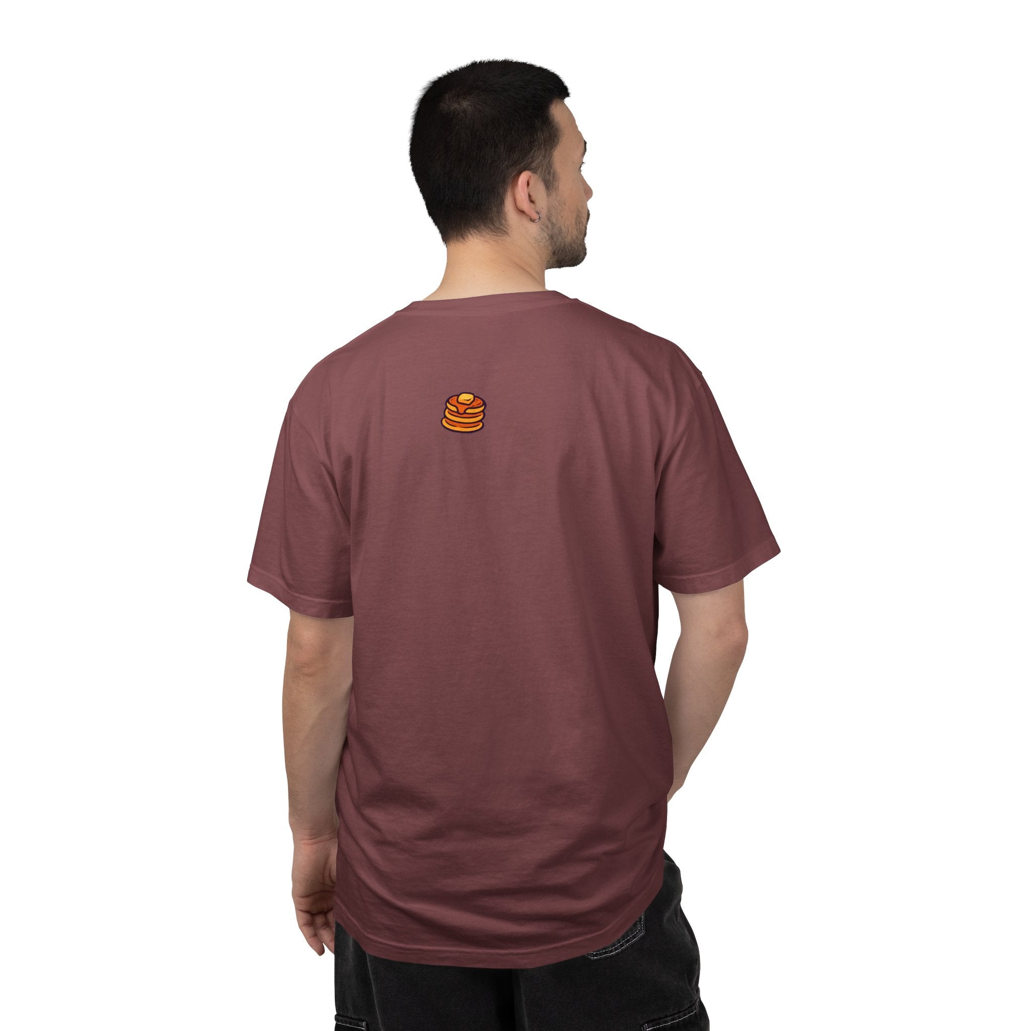 Pancake Mouth T-Shirt — Retro Psychedelic Breakfast Graphic Tee