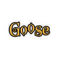 Goose the Band - script logo Kiss-Cut Stickers | yellow black outline laptop decal