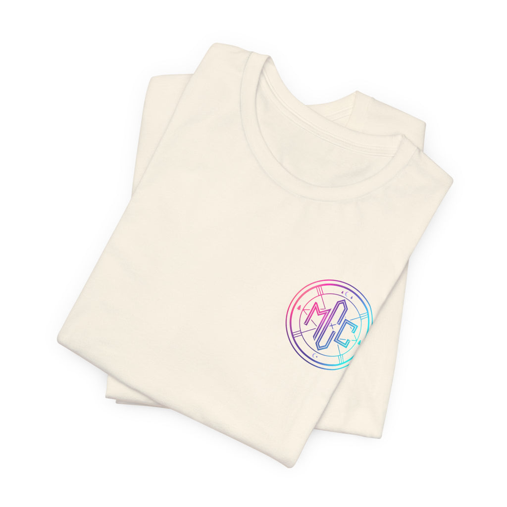 Moon Cabin Collective T-Shirt — Moonlit Cabin Graphic Tee ("Rooted in Nature • Driven by Sound")