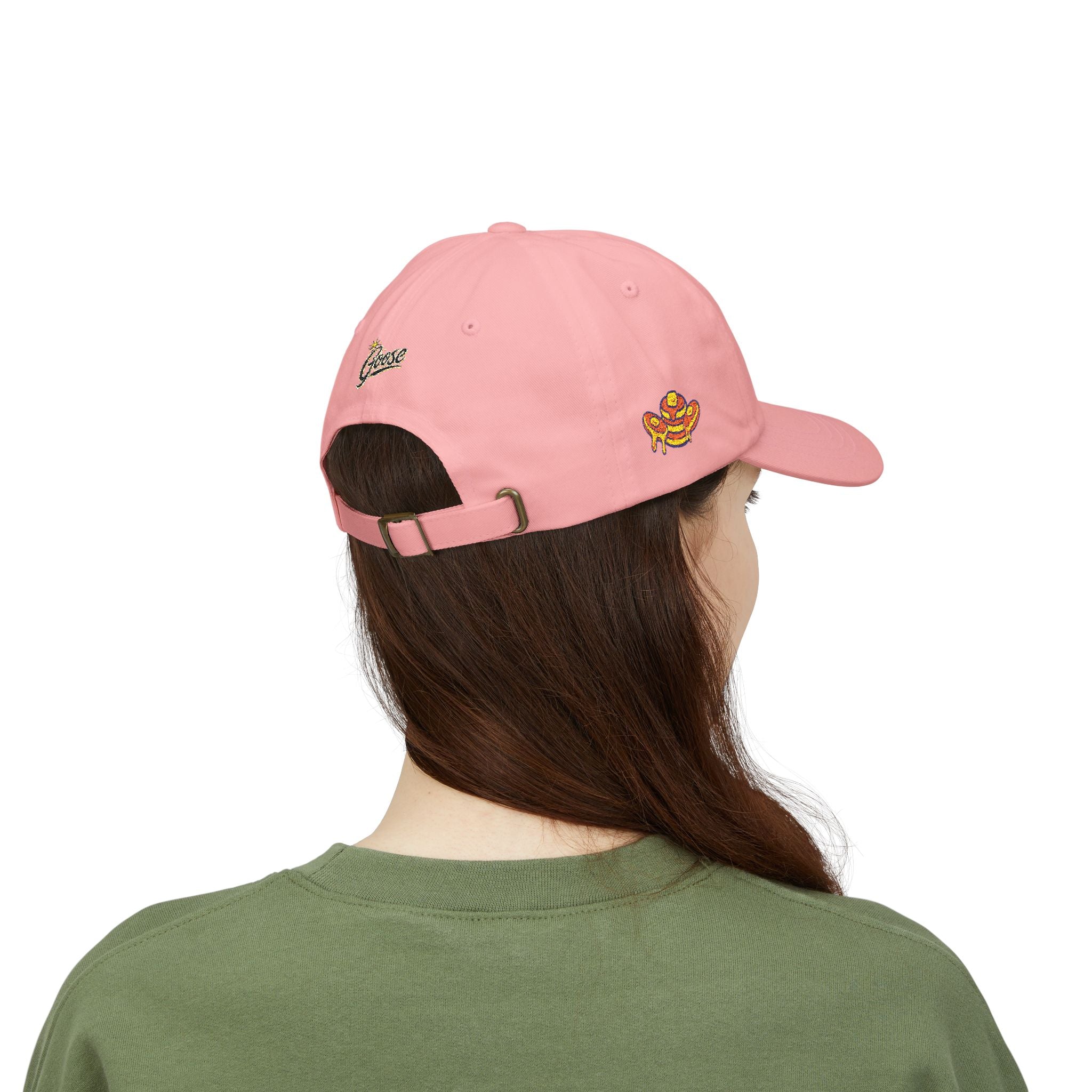 Embroidered Psychedelic Stamp Dad Cap