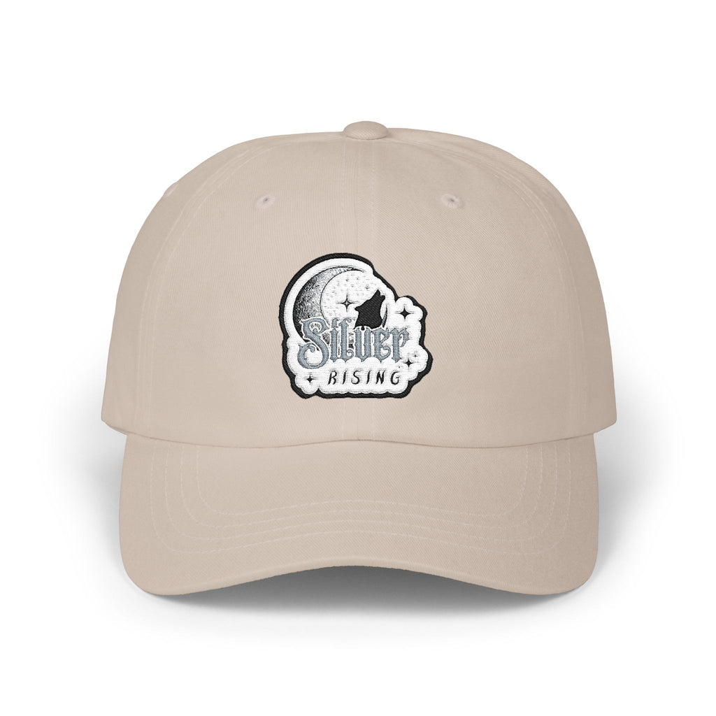 Dad Cap — Vintage Moon & Stars Fishing Logo Embroidered Hat