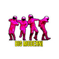 Goose the Band - Pink Dancing Astronauts Kiss-Cut Stickers | Big Modern Text