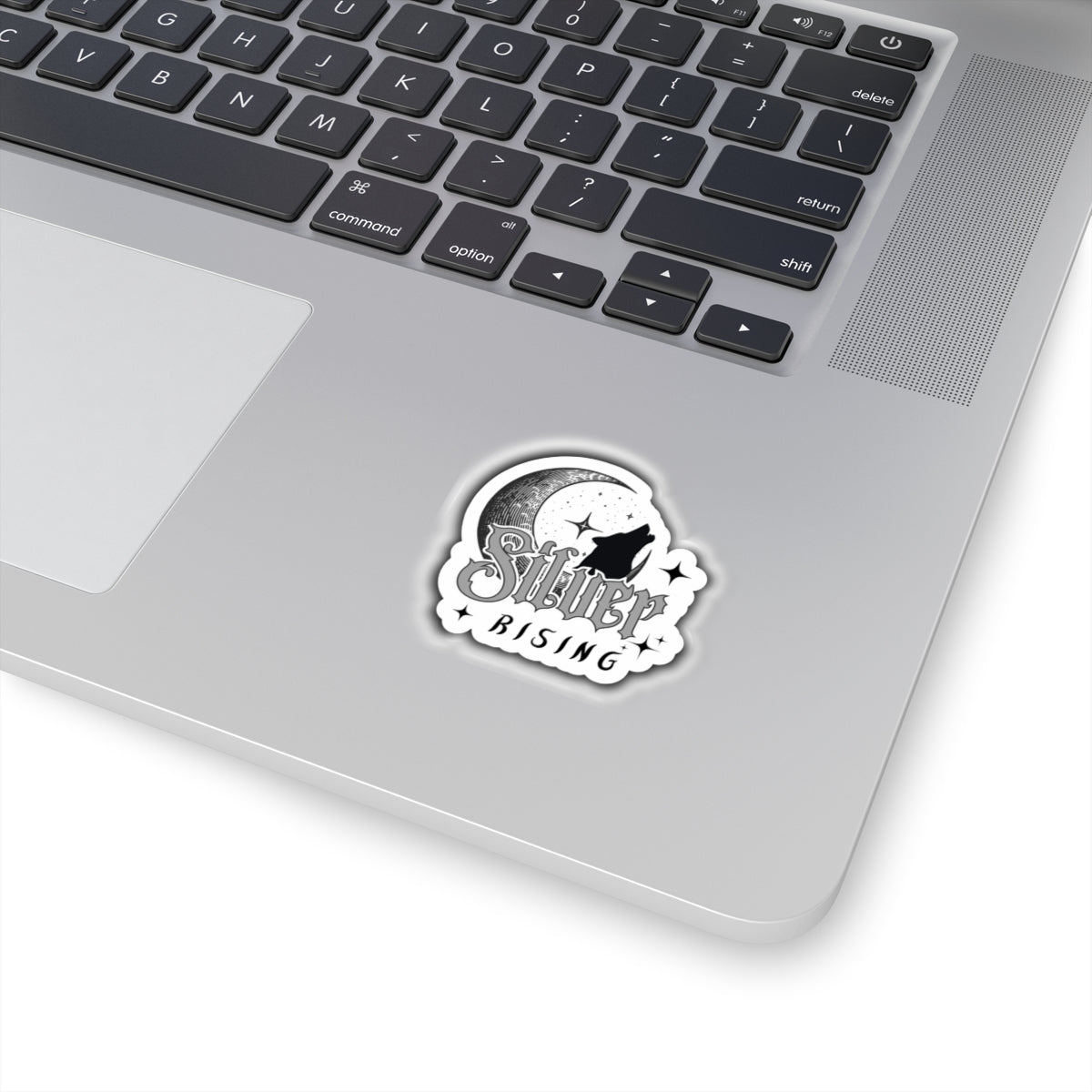 Goose the Band - Silver Rising wolf moon Sticker | Kiss-Cut vinyl decal