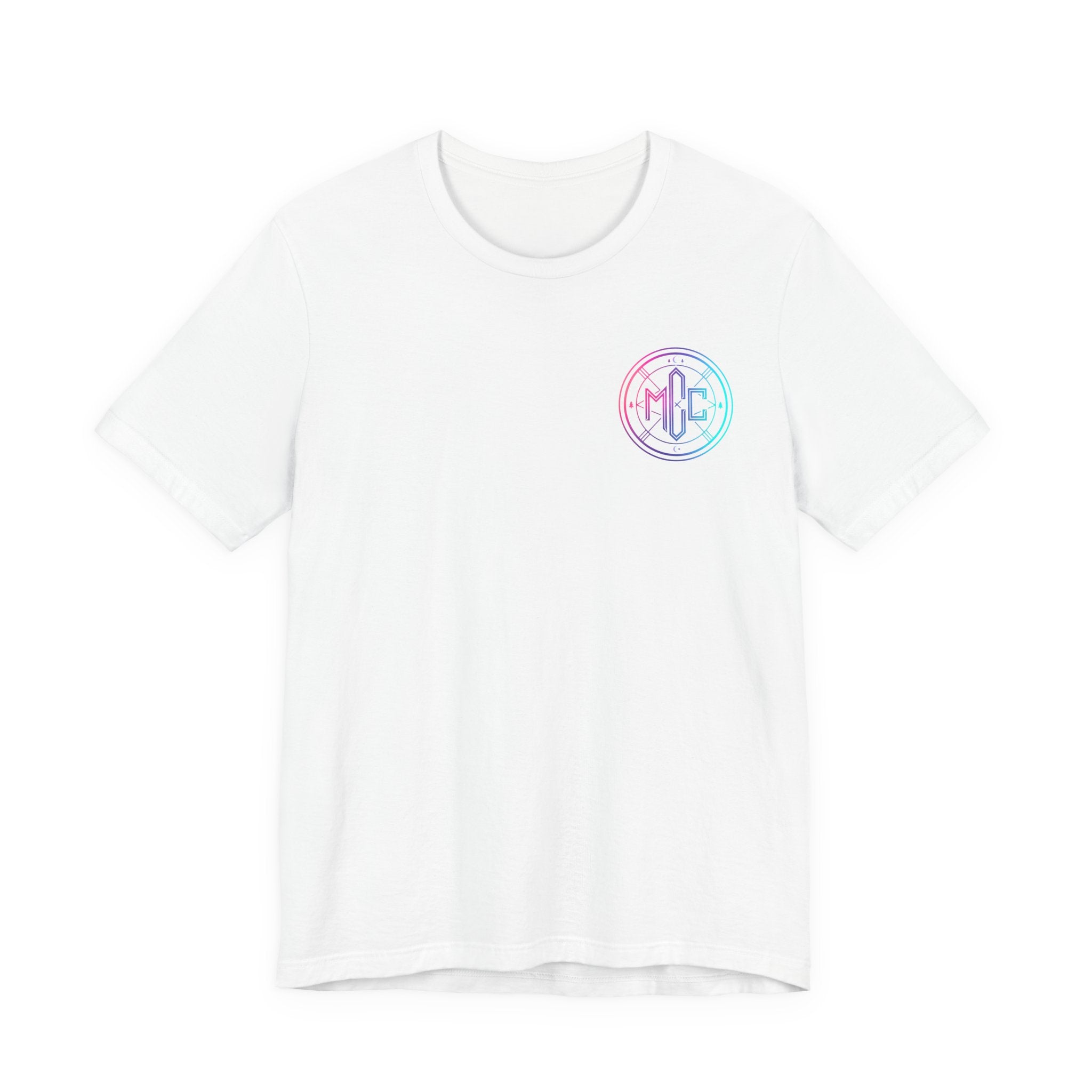 Moon Cabin Collective T-Shirt — Moonlit Cabin Graphic Tee ("Rooted in Nature • Driven by Sound")