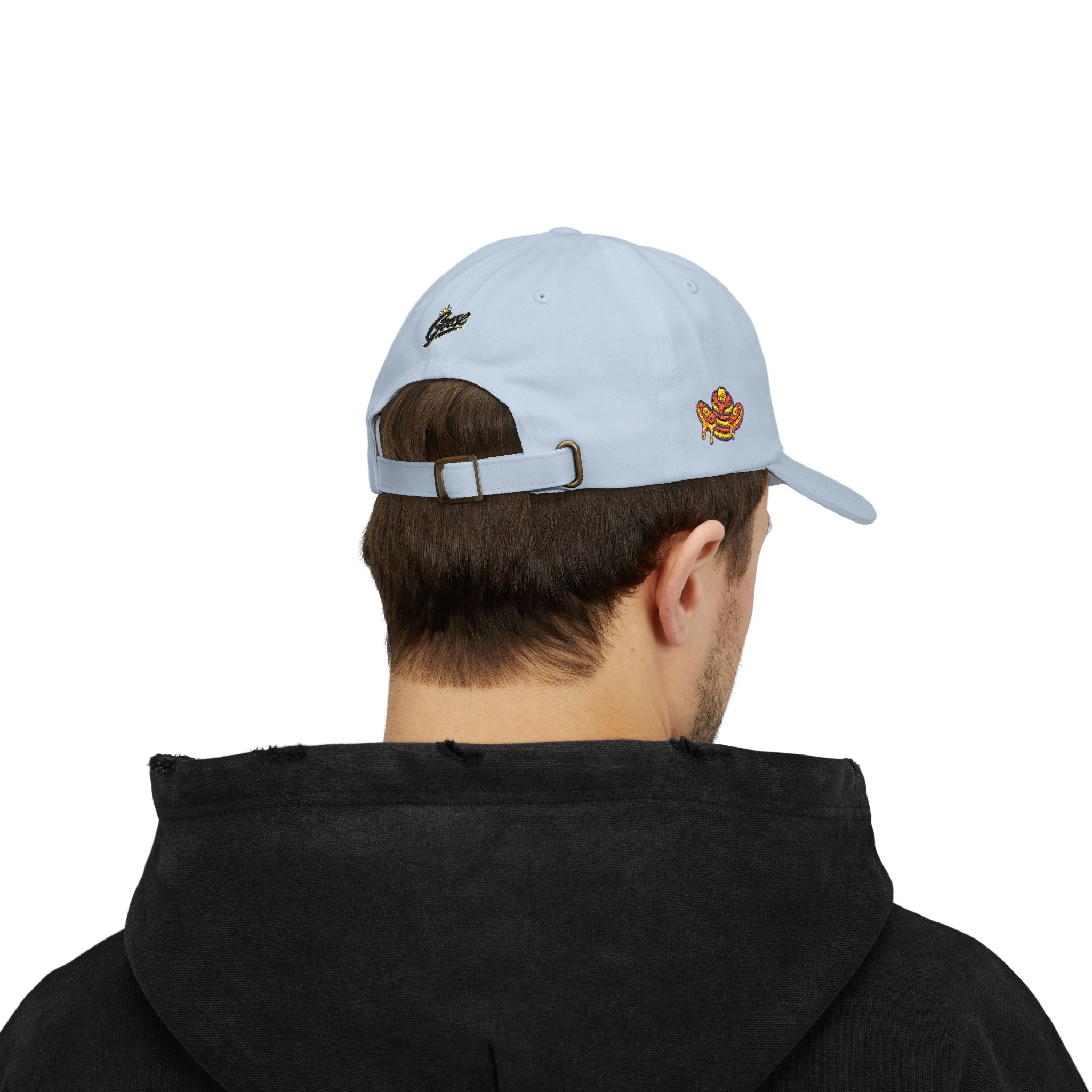 Embroidered Psychedelic Stamp Dad Cap