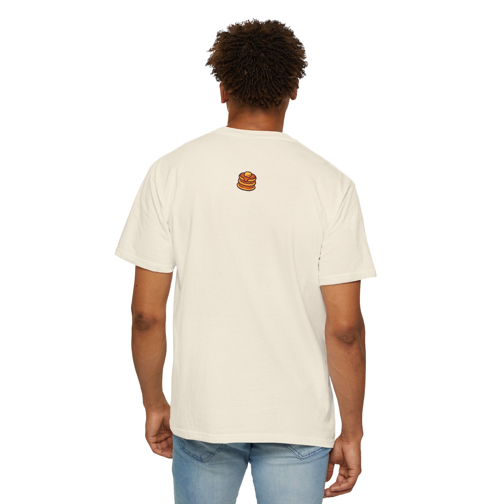 Pancake Mouth T-Shirt — Retro Psychedelic Breakfast Graphic Tee